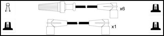 ElectroSpark Ignition Lead Set - OEK925