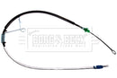 Borg & Beck Handbrake Cable  - BKB3976