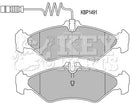 Key Parts Brake Pad Set -KBP1491