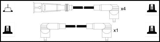 ElectroSpark Ignition Lead Set - OEK1015