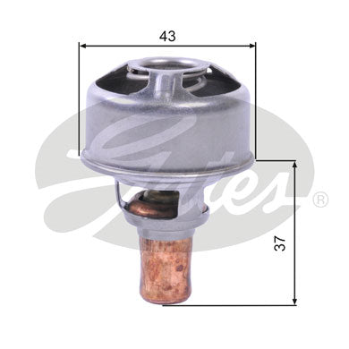 Gates Thermostat, coolant - TH01483