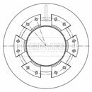 Borg & Beck Brake Disc  - BBD32650