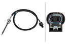 HELLA 6PT 010 376-781 Sensor, exhaust gas temperature - 2-pin connector
