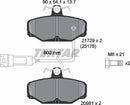 Textar Brake Pad Set - 2172901