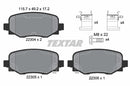 Textar Brake Pad Set - 2230401