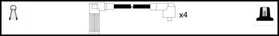 ElectroSpark Ignition Lead Set - OEK032