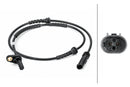 HELLA 6PU 012 806-451 Sensor, wheel speed - 2-pin connector