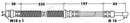 Borg & Beck Brake Hose Part No -BBH7505
