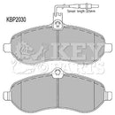 Key Parts Brake Pad Set -KBP2030