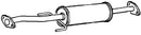 Klarius DW22L - Box With Centre Pipe  - Fits Daewoo Matiz 0.8i