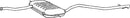 Klarius VO350P - Box With Centre Pipe  - Fits Volvo 850 2.3i