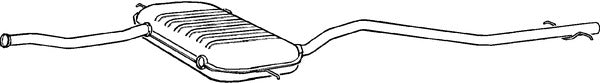 Klarius VO350P - Box With Centre Pipe  - Fits Volvo 850 2.3i