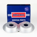 Borg & Beck Brake Disc Pair Part No -BBD4487