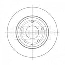 Borg & Beck Brake Disc Pair Part No -BBD5382