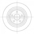 Borg & Beck Brake Disc Pair Part No -BBD5385