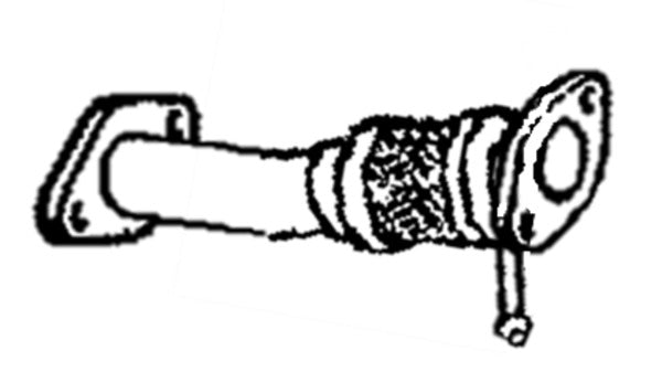 Klarius KA269V - Front Pipe  - Fits Kia PICANTO III (JA)1.2