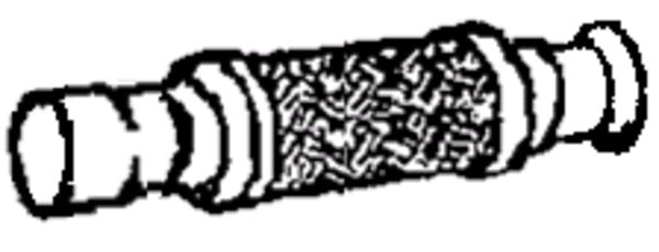 Klarius MZ945E - Catalyst Repair Pipe