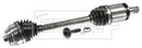 Borg & Beck Driveshaft - LH - BDS1608