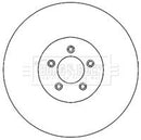 Borg & Beck Brake Disc Pair Part No -BBD4731