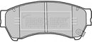Borg & Beck Front Brake Pad Set -BBP2027