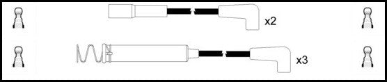 ElectroSpark Ignition Lead Set - OEK966