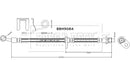 Borg & Beck Brake Hose - BBH9084