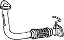 Klarius 301273 - Front Pipe For Cat  - Fits Honda Accord 2.0TDi