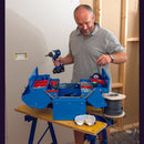 Barn Type Tool Box with 4 Cantilever Trays, 460mm