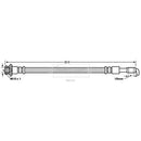 Borg & Beck Brake Hose Part No -BBH7704
