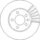 Disctech Brake Disc - Fits Audi - ABD3298 - Front Axle