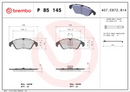 Brembo Brake Pad Set - P85145