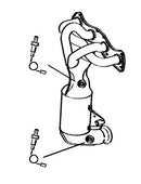 Klarius 323685 - Catalyst Type Approved Withpip  - Fits Citroen C3 1.4VTi