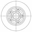 Borg & Beck Brake Disc Single Part No -BBD6149S
