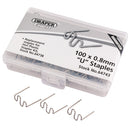Draper 0.8MM U Staples  Pk100 - 64743