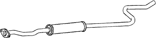 Klarius PG801V - Box With Centre Pipe