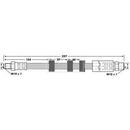 Borg & Beck Brake Hose Part No -BBH6872