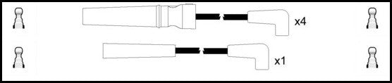 ElectroSpark Ignition Lead Set - OEK063