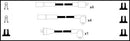 Lemark Ignition Lead Set - HOES573