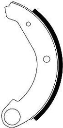 Mintex Brake Shoe Kits fits -Citroën MSK011 (also fits other vehicles)