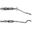 BM Cats Approved Diesel Catalytic Converter & Silicon Carbide (SiC) DPF - BM11076HP with Fitting Kit - FK11076