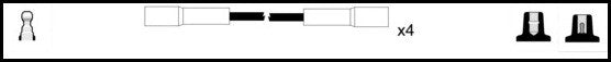 ElectroSpark Ignition Lead Set - OEK907