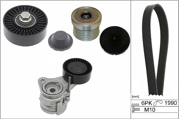 INA V-Ribbed Belt Set Part No - 529004320
