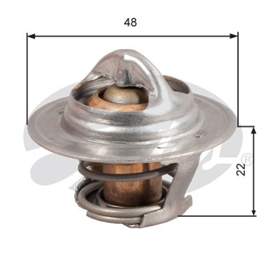 Gates Thermostat, coolant - TH28592G1