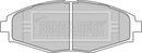 Borg & Beck Brake Pad Set - BBP1649