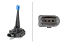 HELLA 6PR 013 680-071 Sensor, engine oil level - 3-pin connector