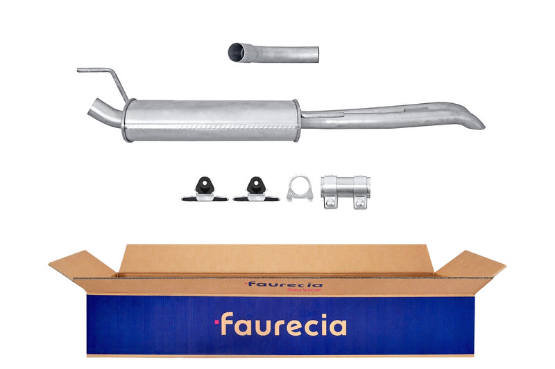 FAURECIA 8LD 366 036-441 Rear Muffler - Easy2Fit® Kit - fits VW TIGUAN (5N_)