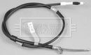 Borg & Beck Brake Cable- LH Rear -BKB2644