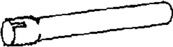 Klarius MZ521D - Centre Pipe