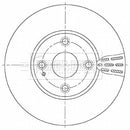 Borg & Beck Brake Disc Pair Part No -BBD5476