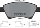 Renault, Brake Pad Set - Textar 2393001
